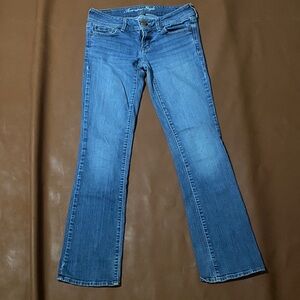 American Eagle Outfitters Light Blue Flare Jeans
